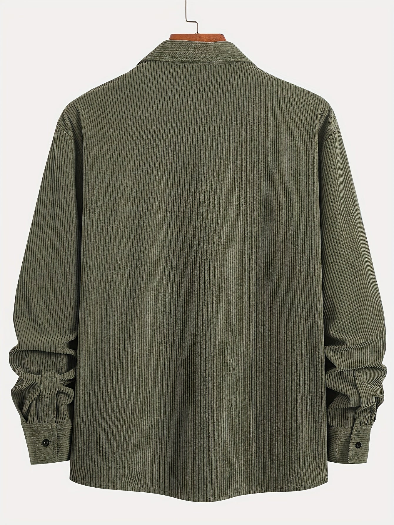 Cardigan décontracté en velours côtelé
