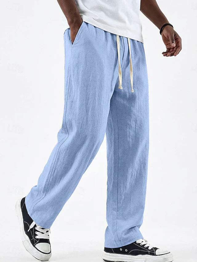 Pantaloni di lino eleganti