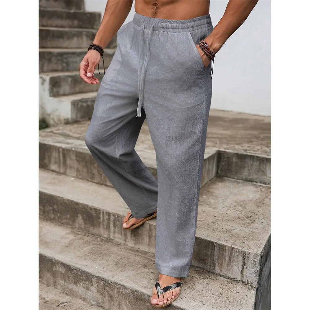 Casual Cotton Linen Pants