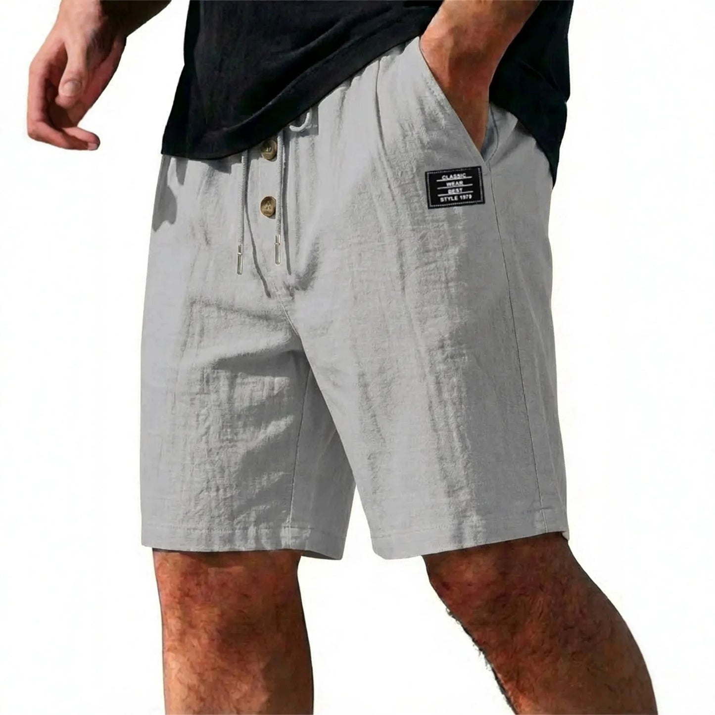 Elegant Linen Shorts