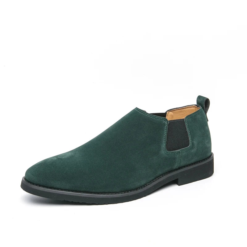Chaussures élégantes en daim à l'anglaise