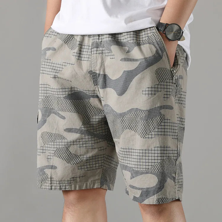 Pantaloncini casual mimetici