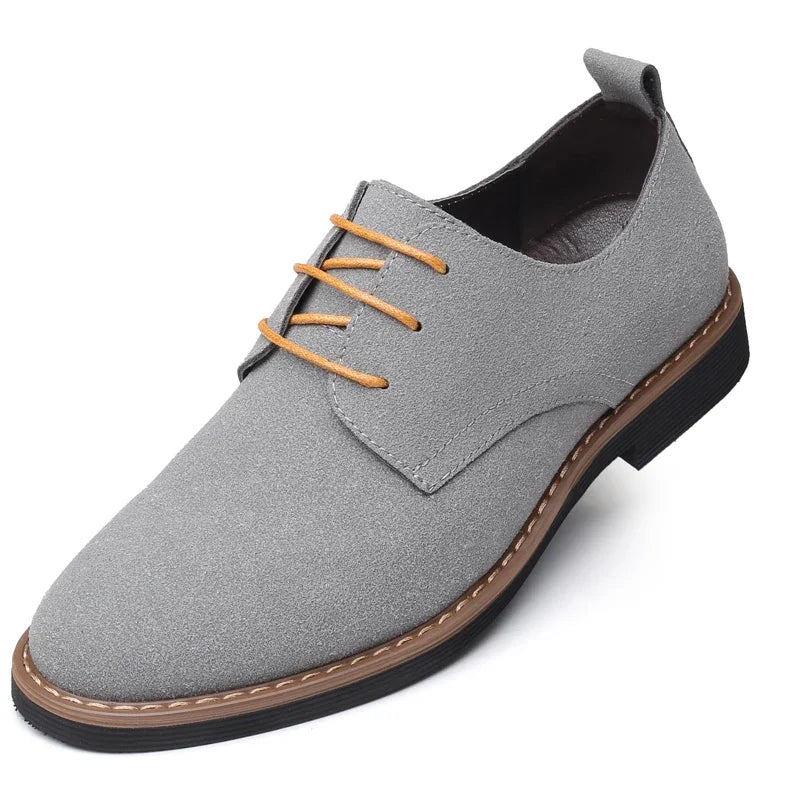 Elegant Suede Oxford Shoes