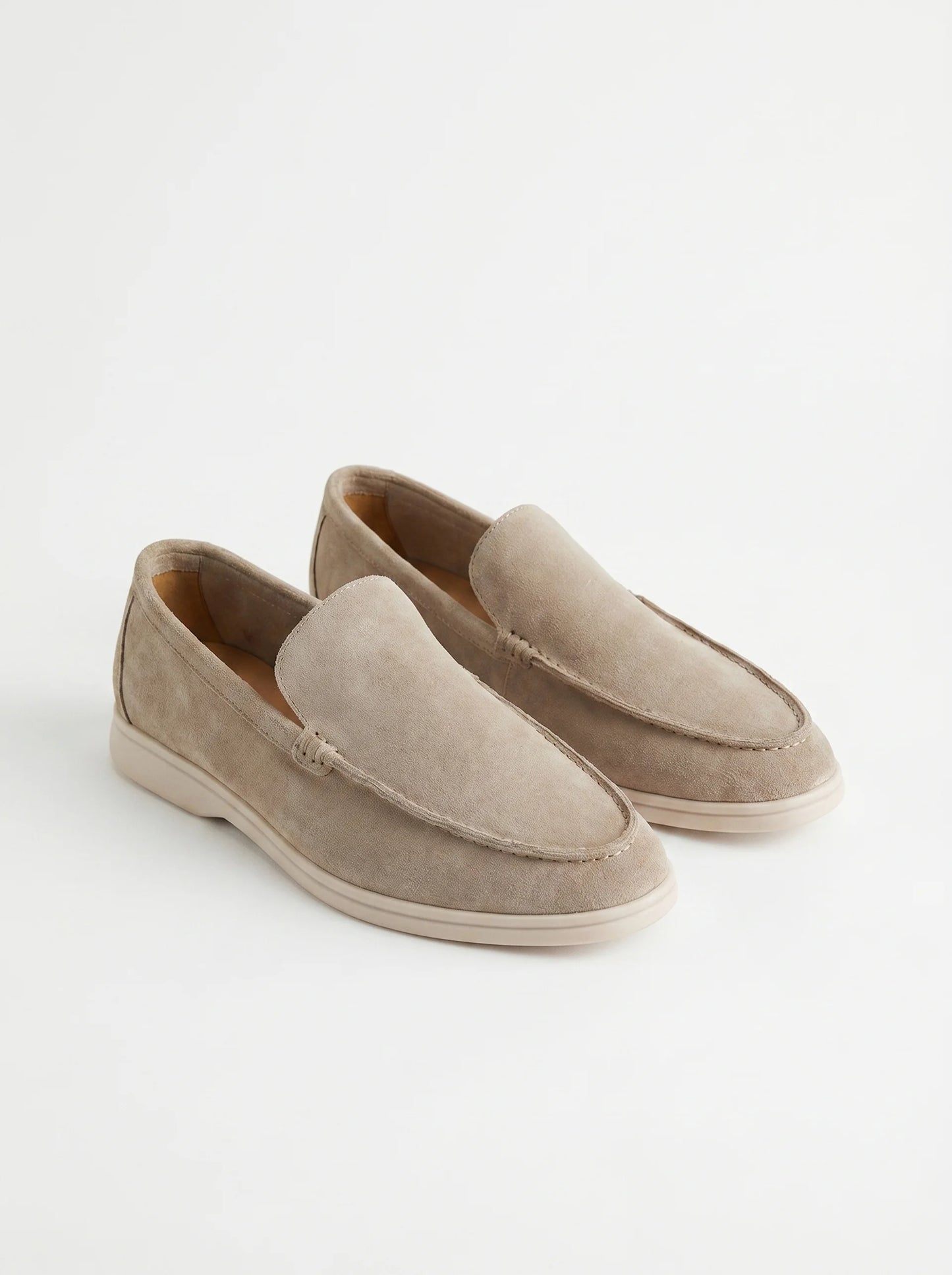 Mocassins élégants en daim