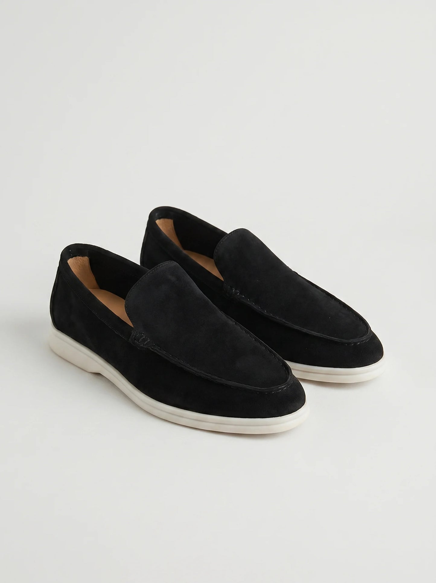 Mocassins élégants en daim