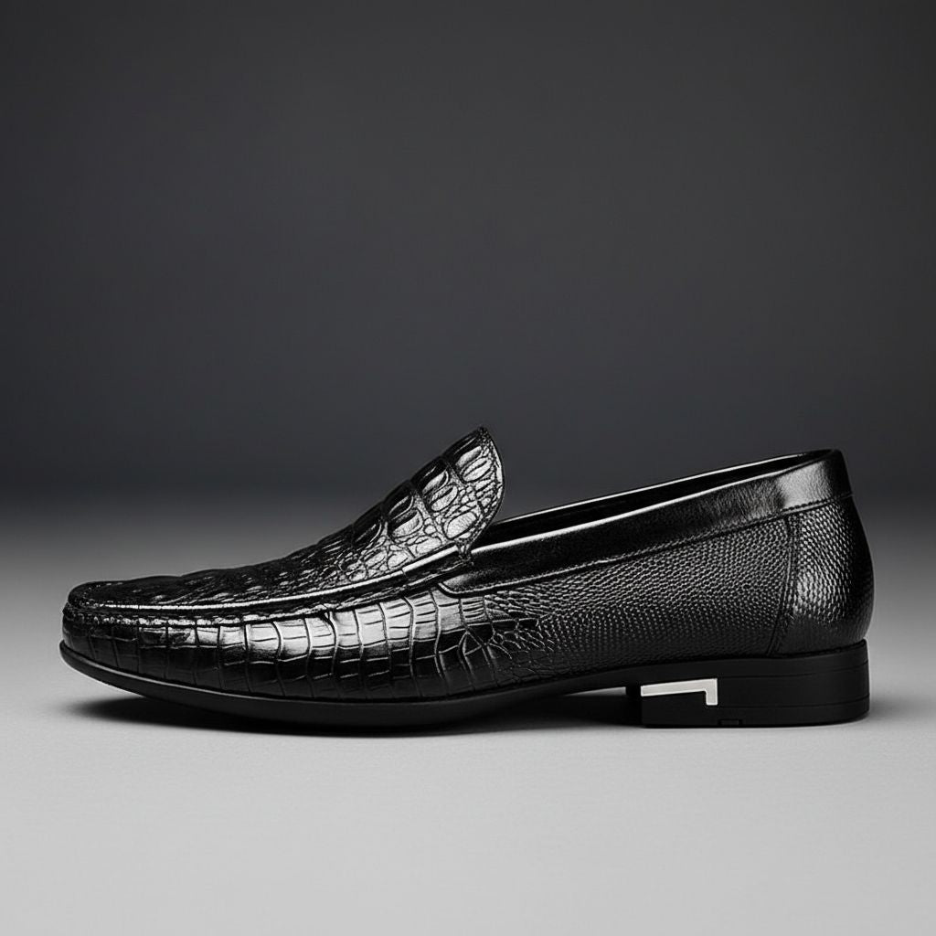 Mocassins de couro chiques