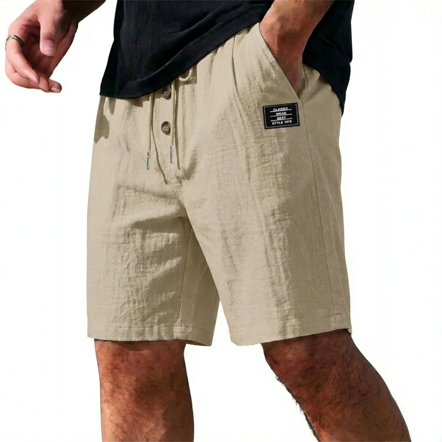 Elegant Linen Shorts