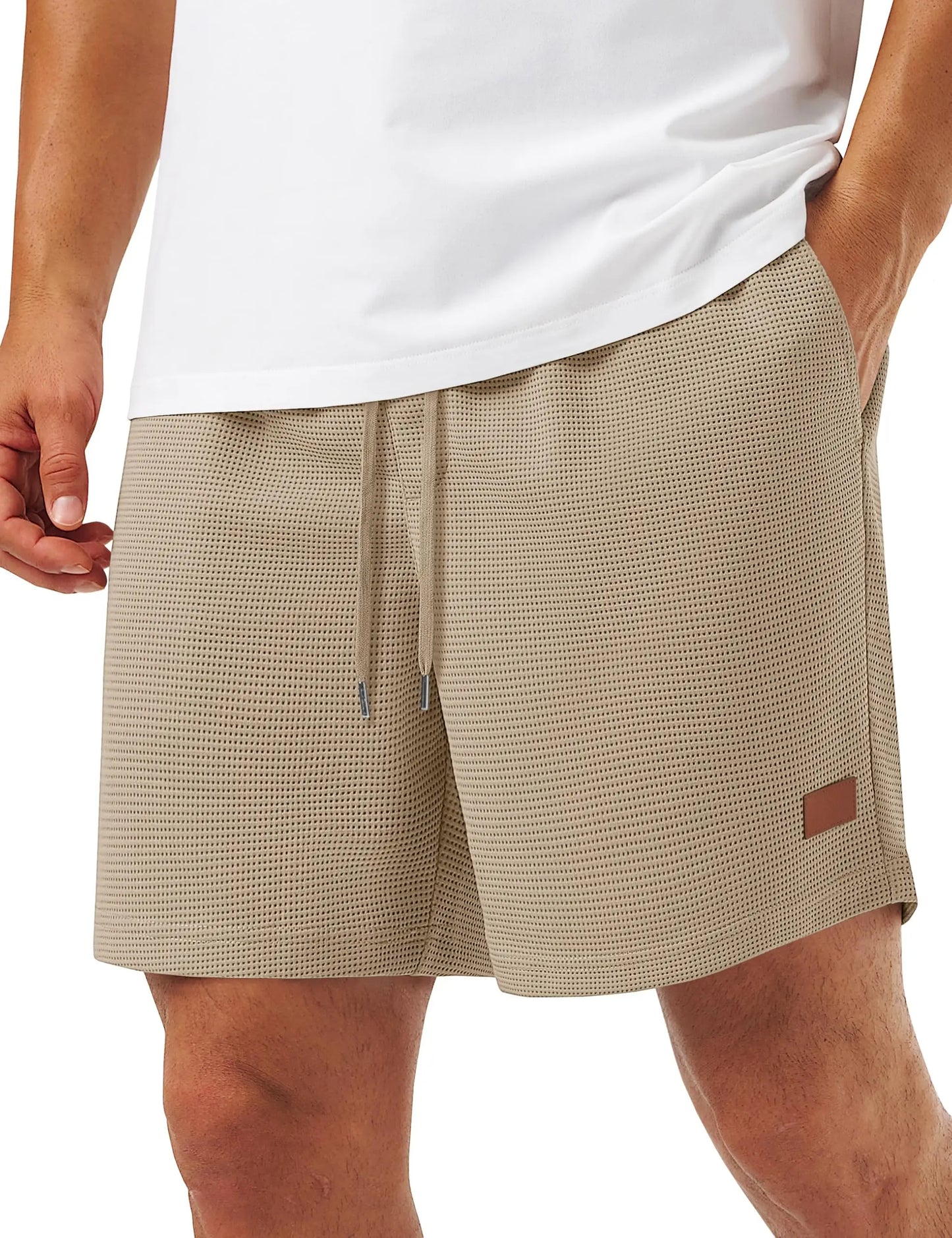 Elegant Waffle Shorts