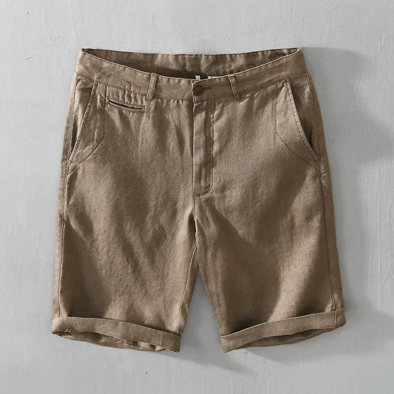 Pantaloncini da spiaggia in lino