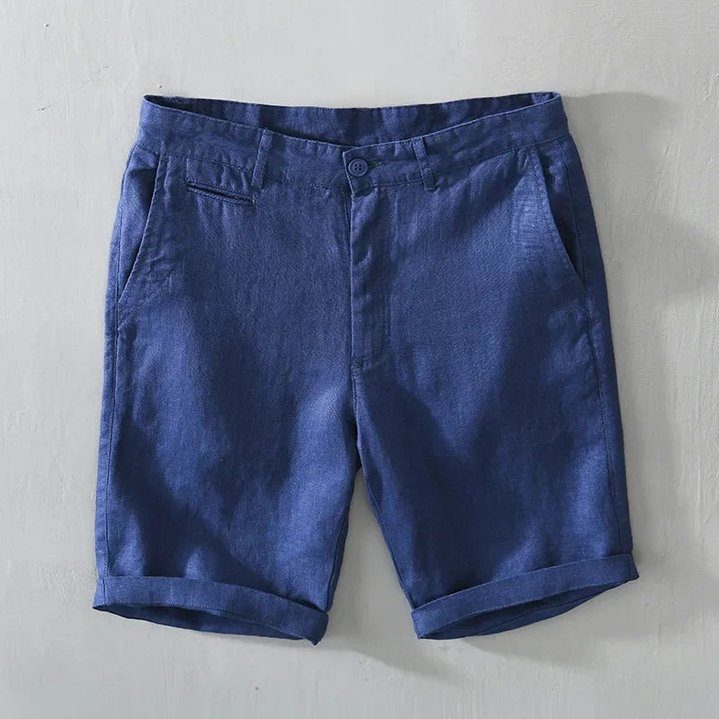 Pantaloncini da spiaggia in lino