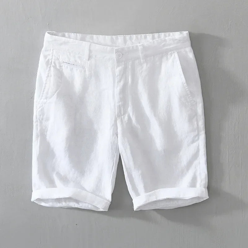 Pantaloncini da spiaggia in lino