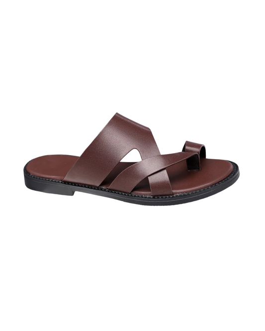Elegant Leather Slippers