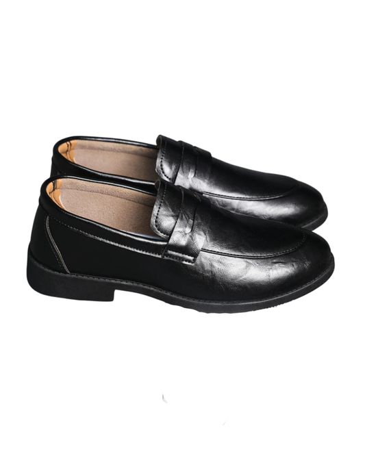 Mocassins en cuir chic