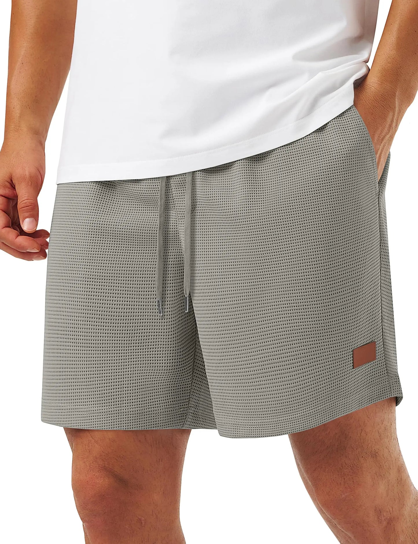 Elegant Waffle Shorts