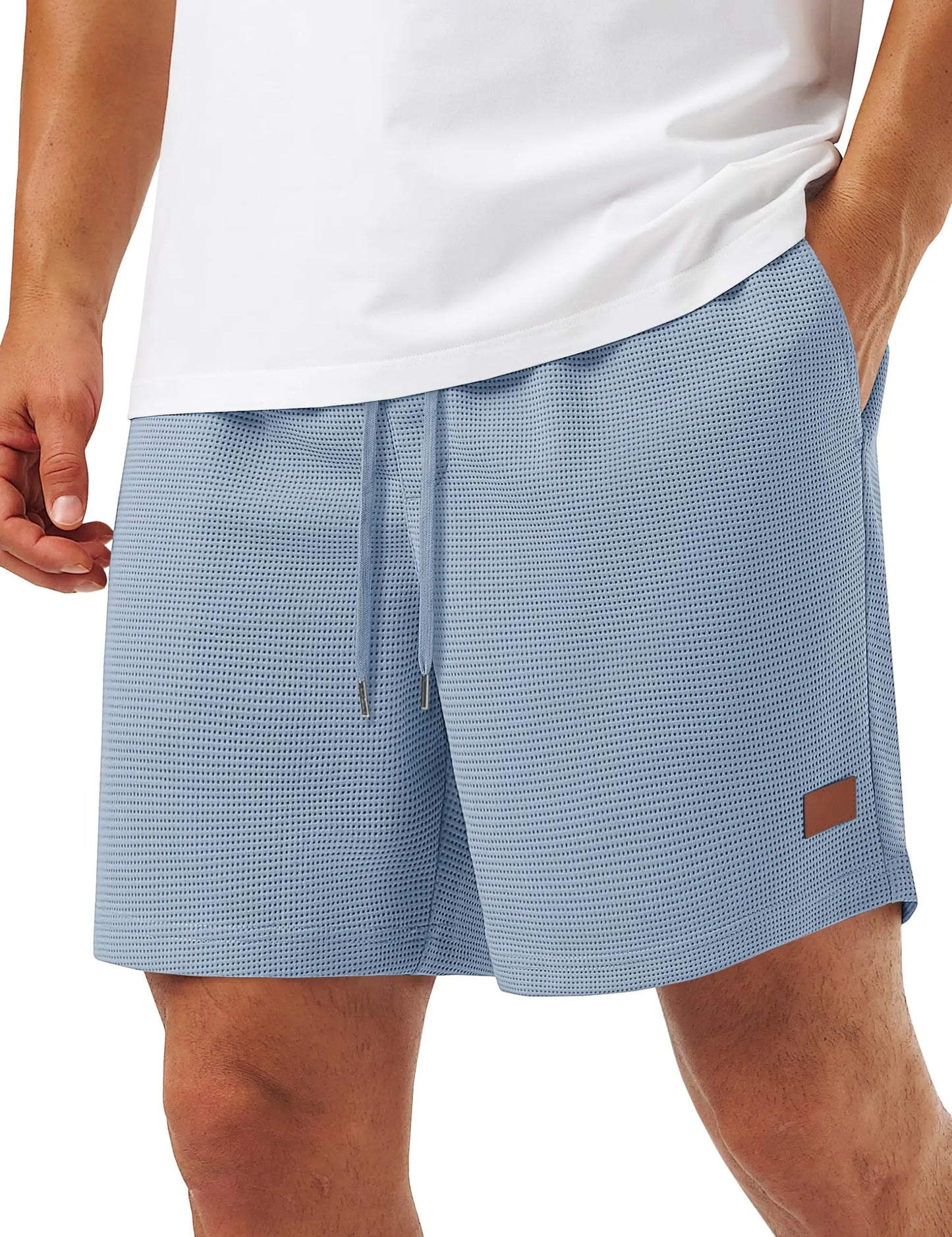 Elegant Waffle Shorts