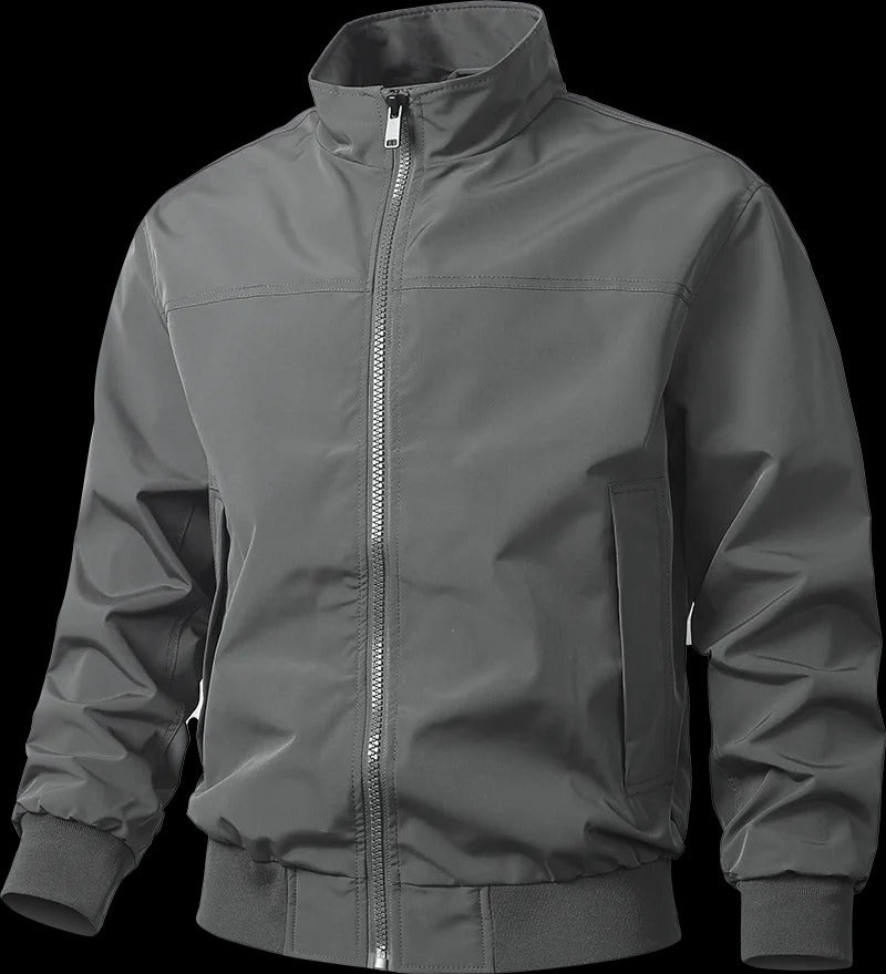 Elegant Windbreaker Bomber Jacket
