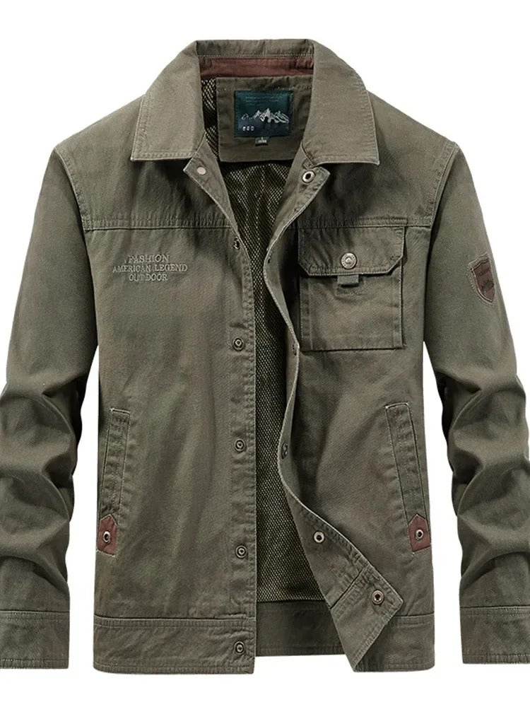 Elegant Windbreaker Jacket