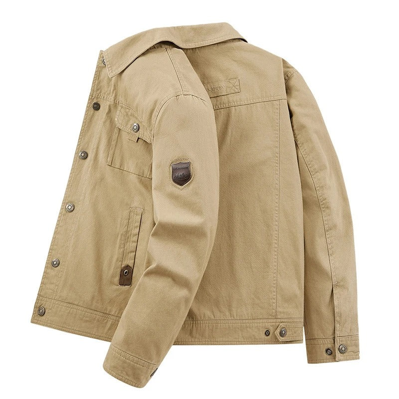 Cotton Windbreaker Jacket