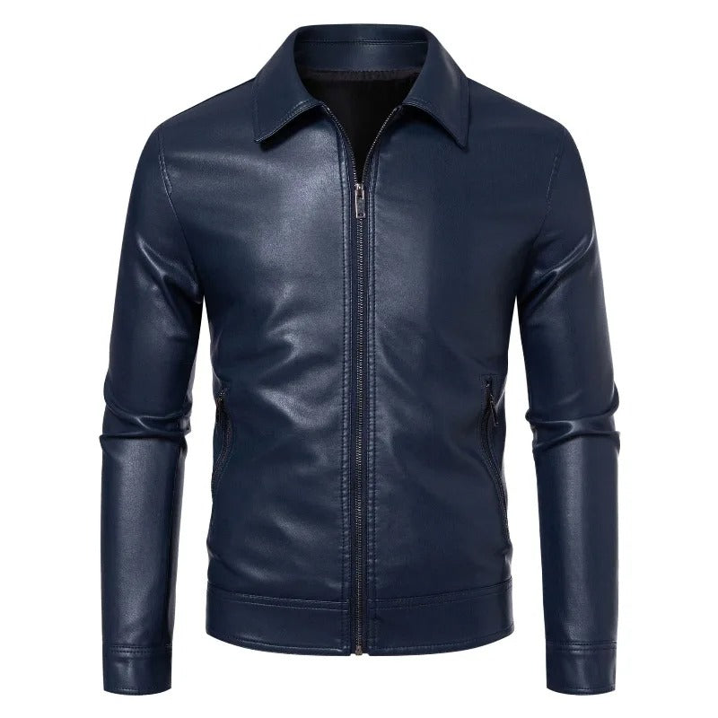 Casual Business Leather Jacket