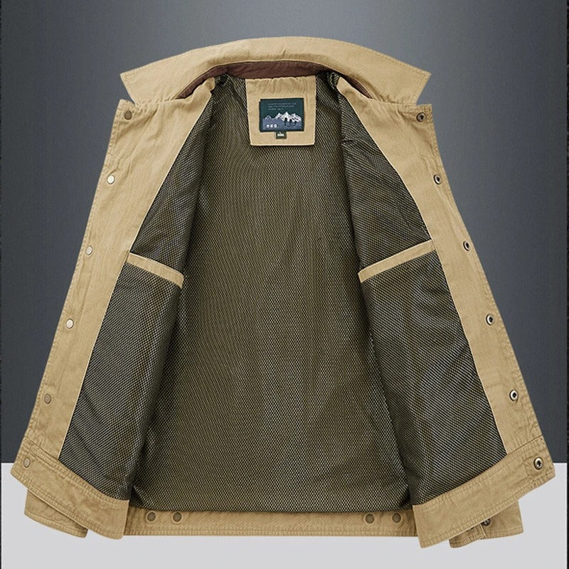 Cotton Windbreaker Jacket