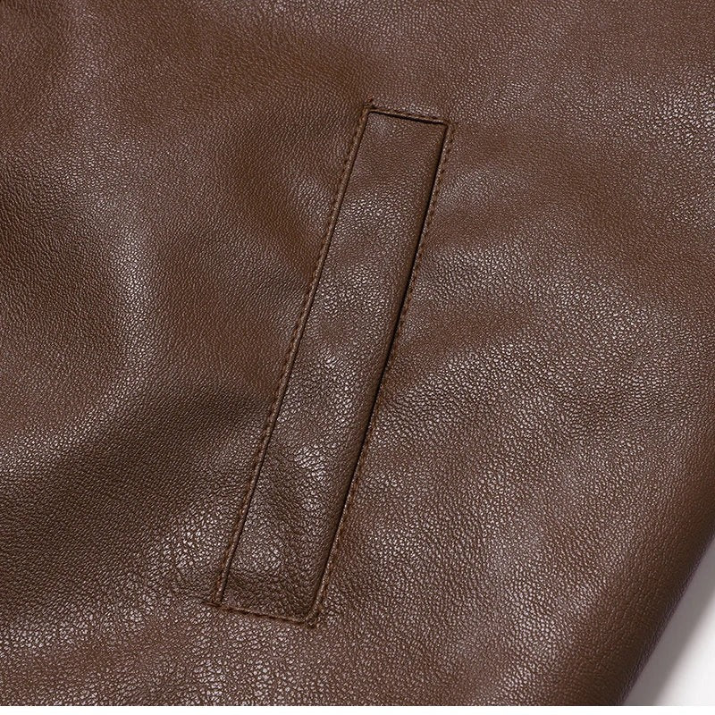 Vintage Leather Biker Jacket