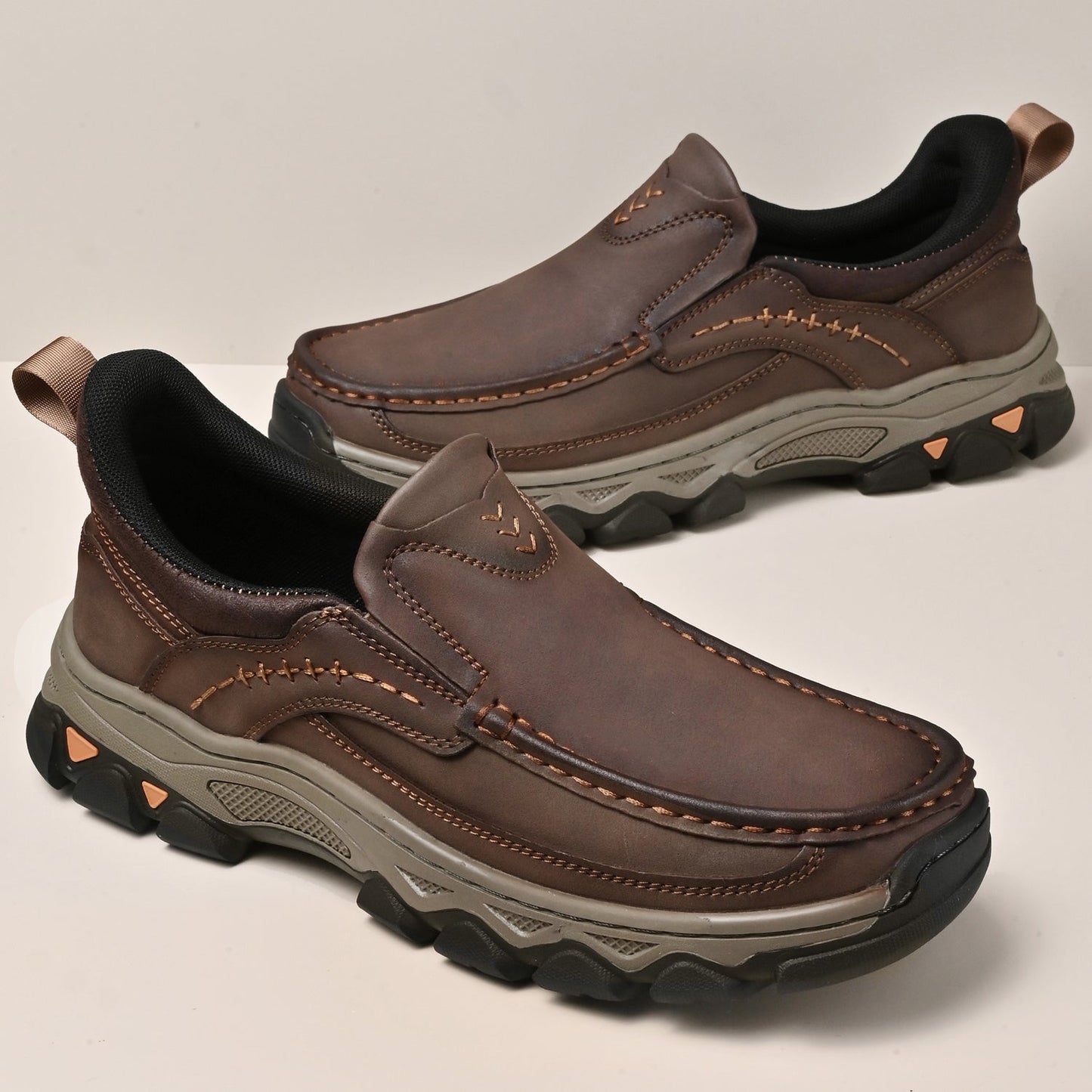 Chaussures de marche orthopédiques sans lacets