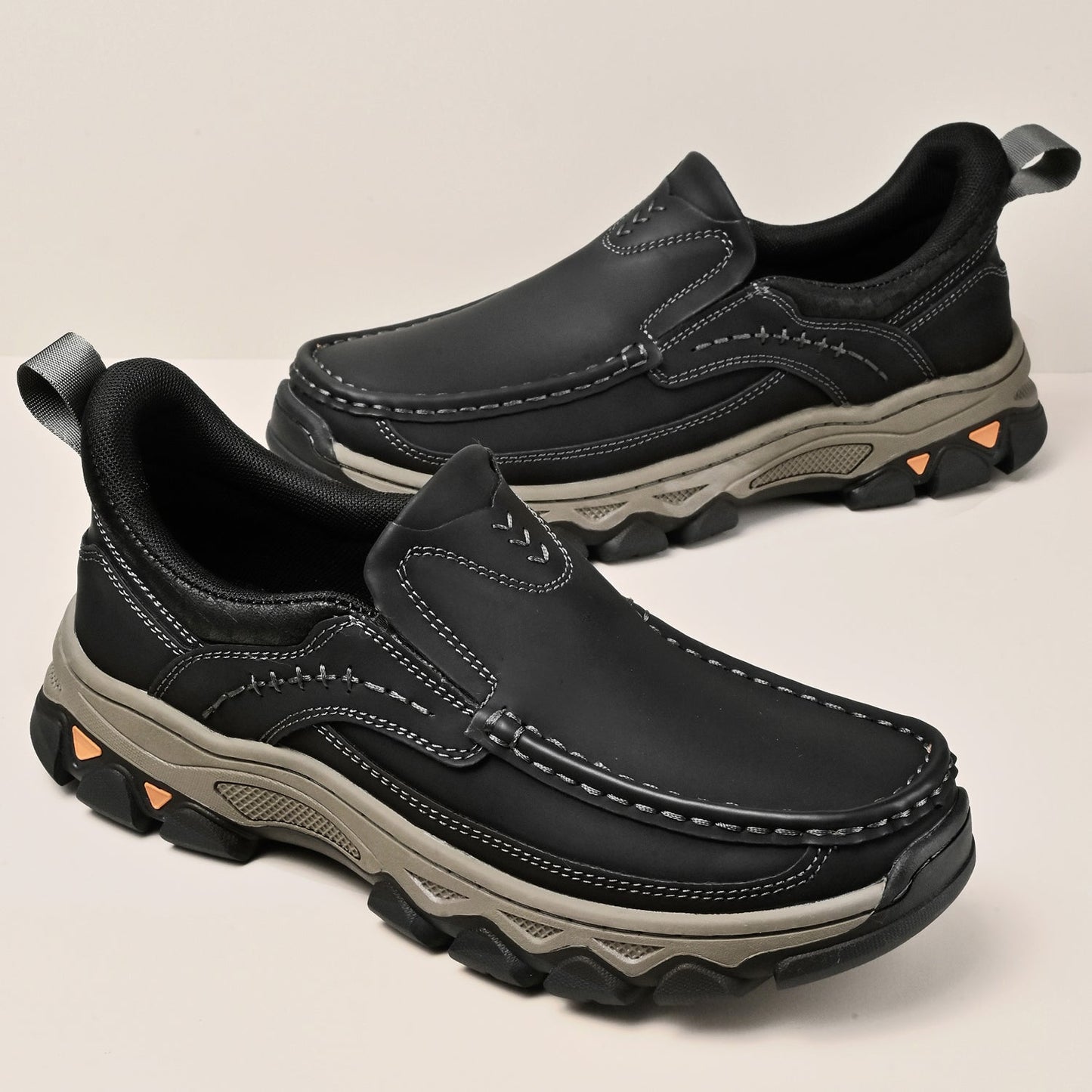 Chaussures de marche orthopédiques sans lacets