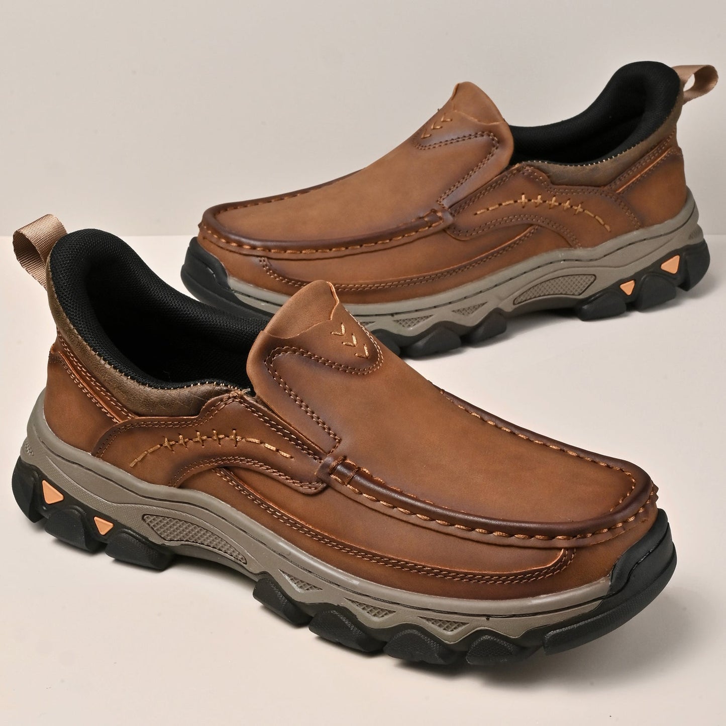Chaussures de marche orthopédiques sans lacets