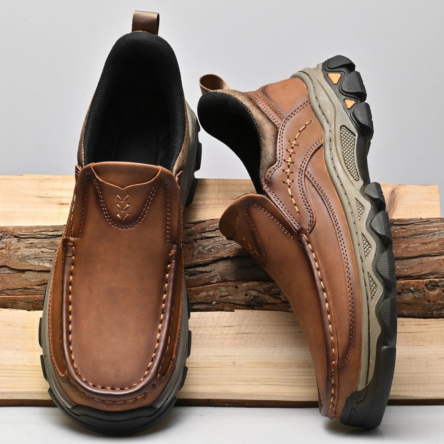 Chaussures de marche orthopédiques sans lacets