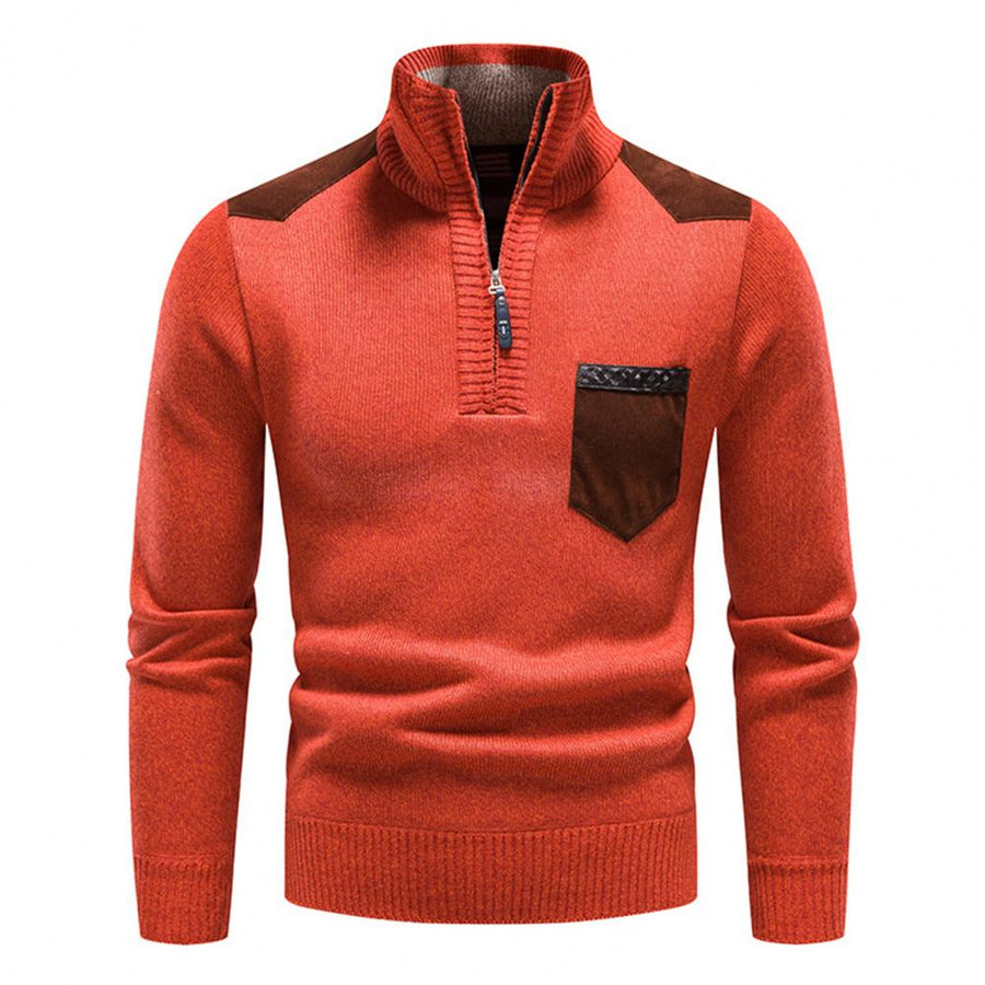 Wool Zip Sweater