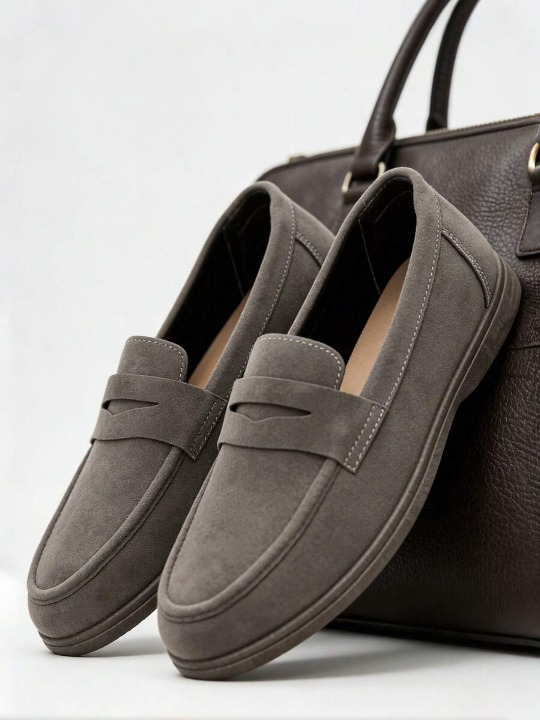 Chic Suede Loafers