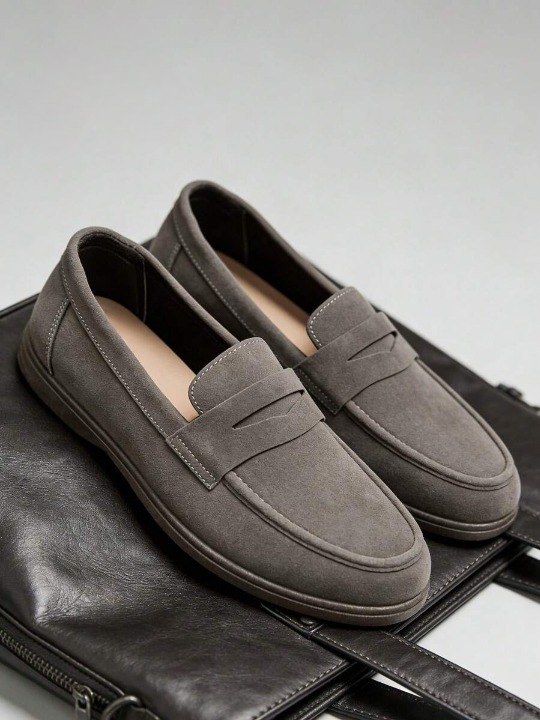 Chic Suede Loafers