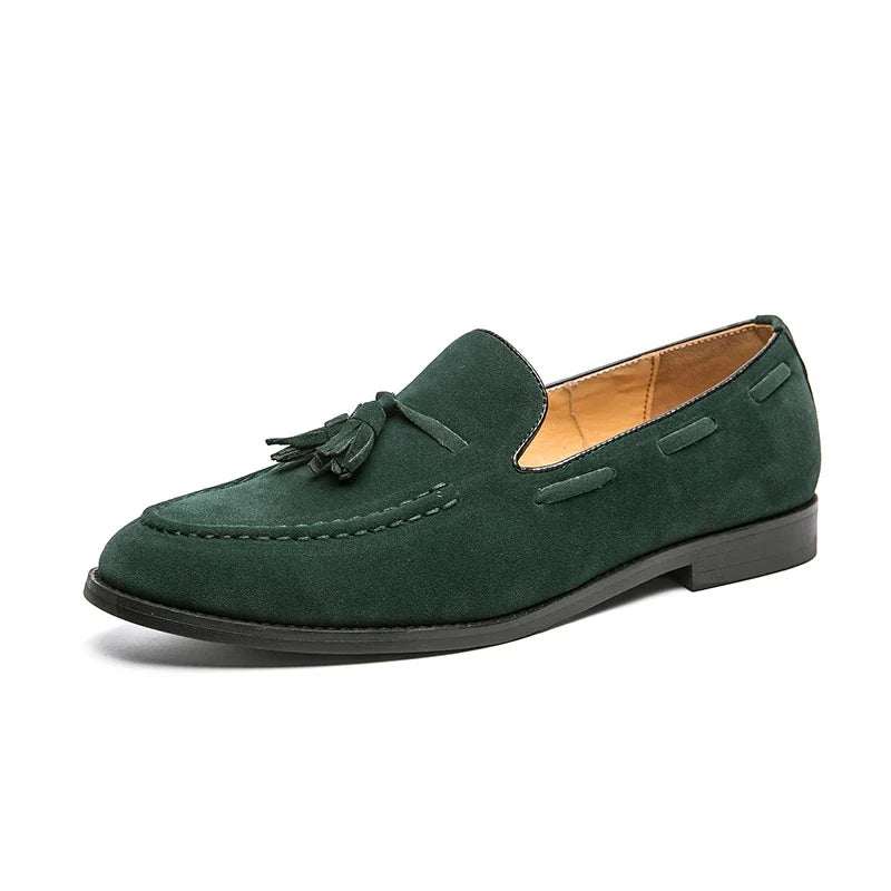 Elegant Suede Tassel Loafers