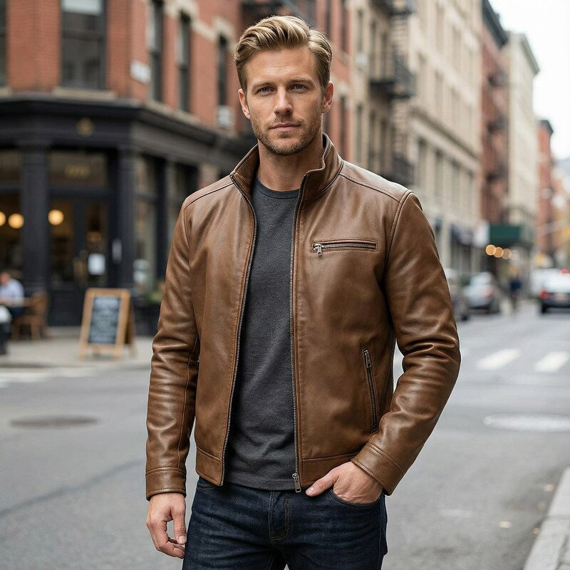 Vintage Leather Jacket