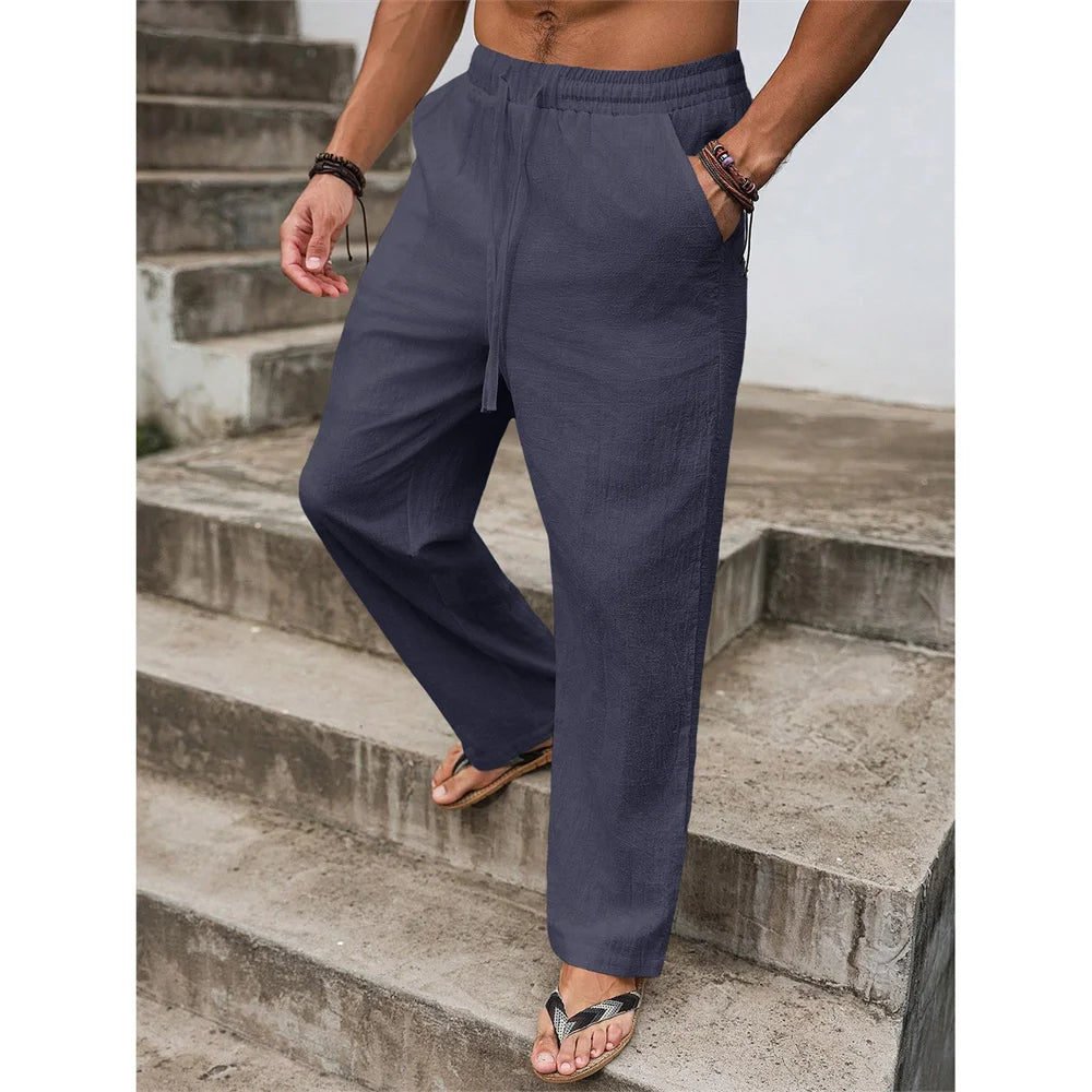 Casual Cotton Linen Pants