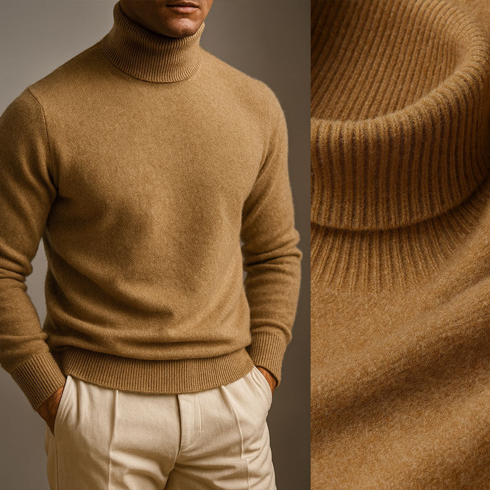 Elegant Men's Turtleneck