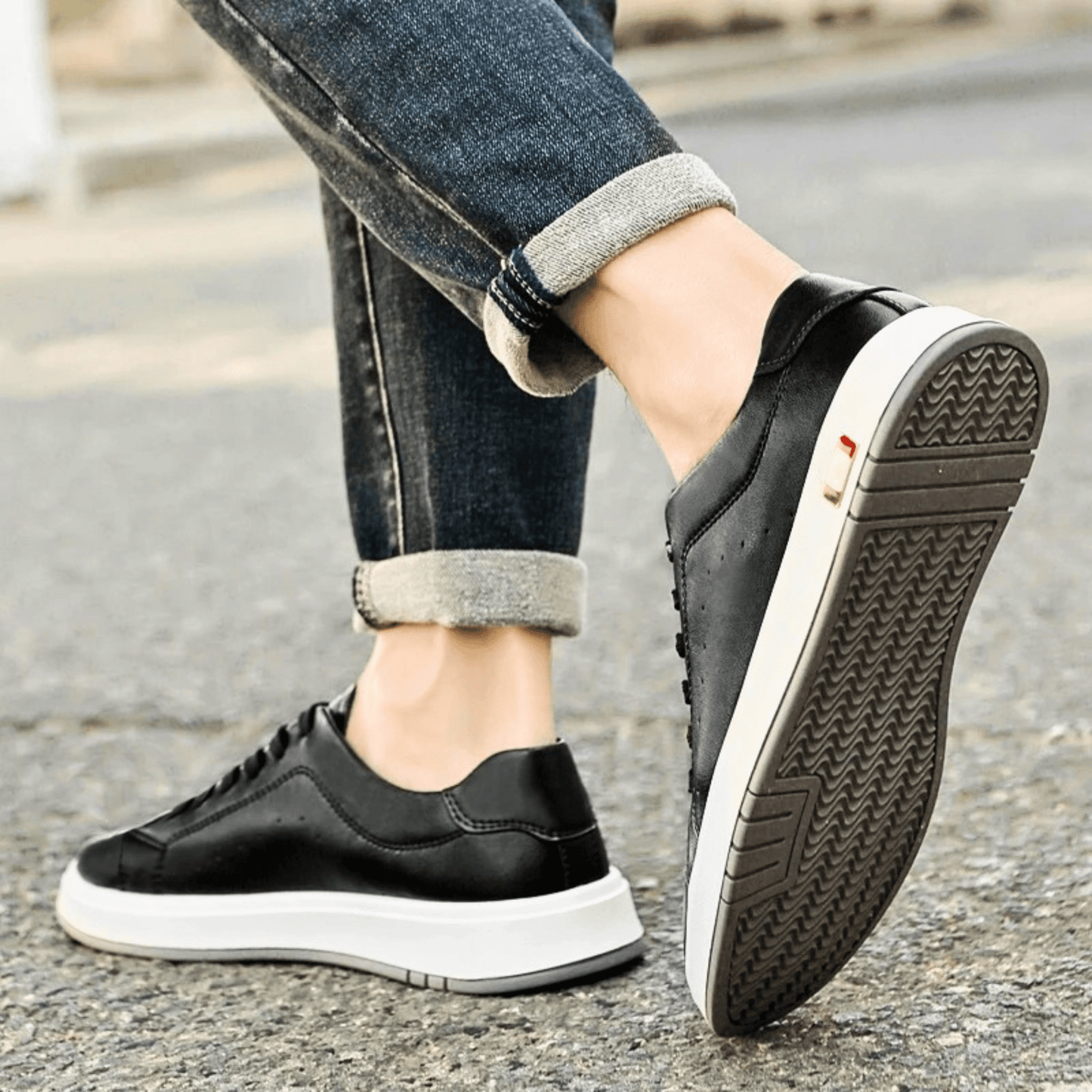 Chaussures en cuir italien