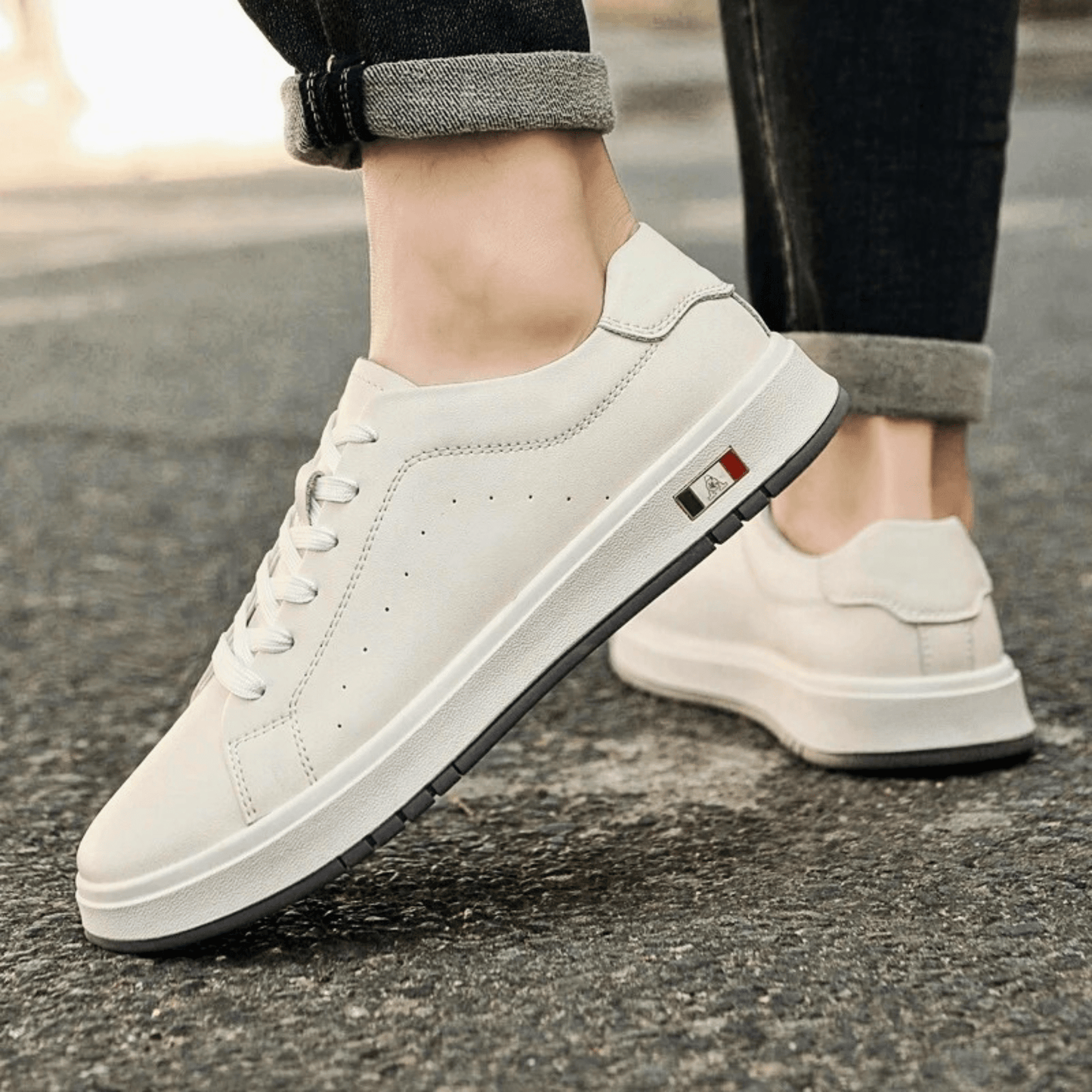 Chaussures en cuir italien