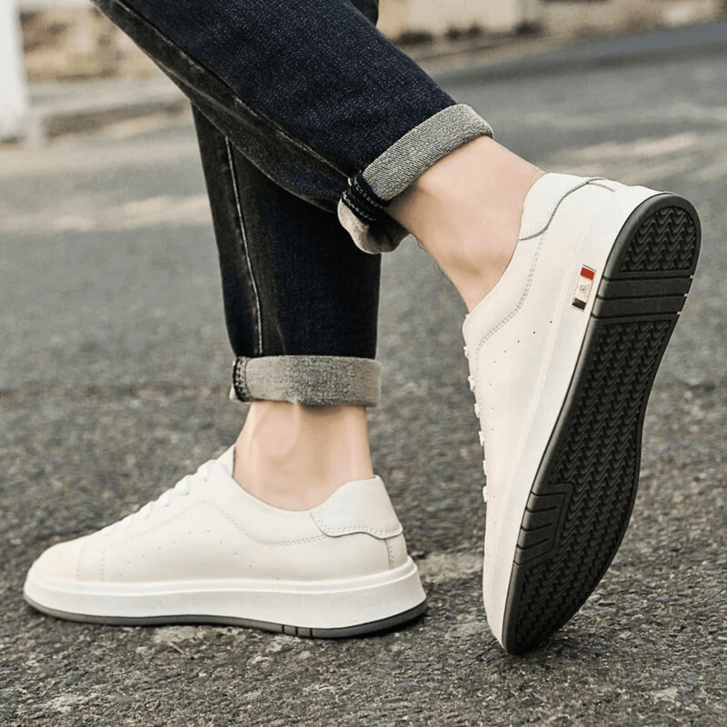 Chaussures en cuir italien