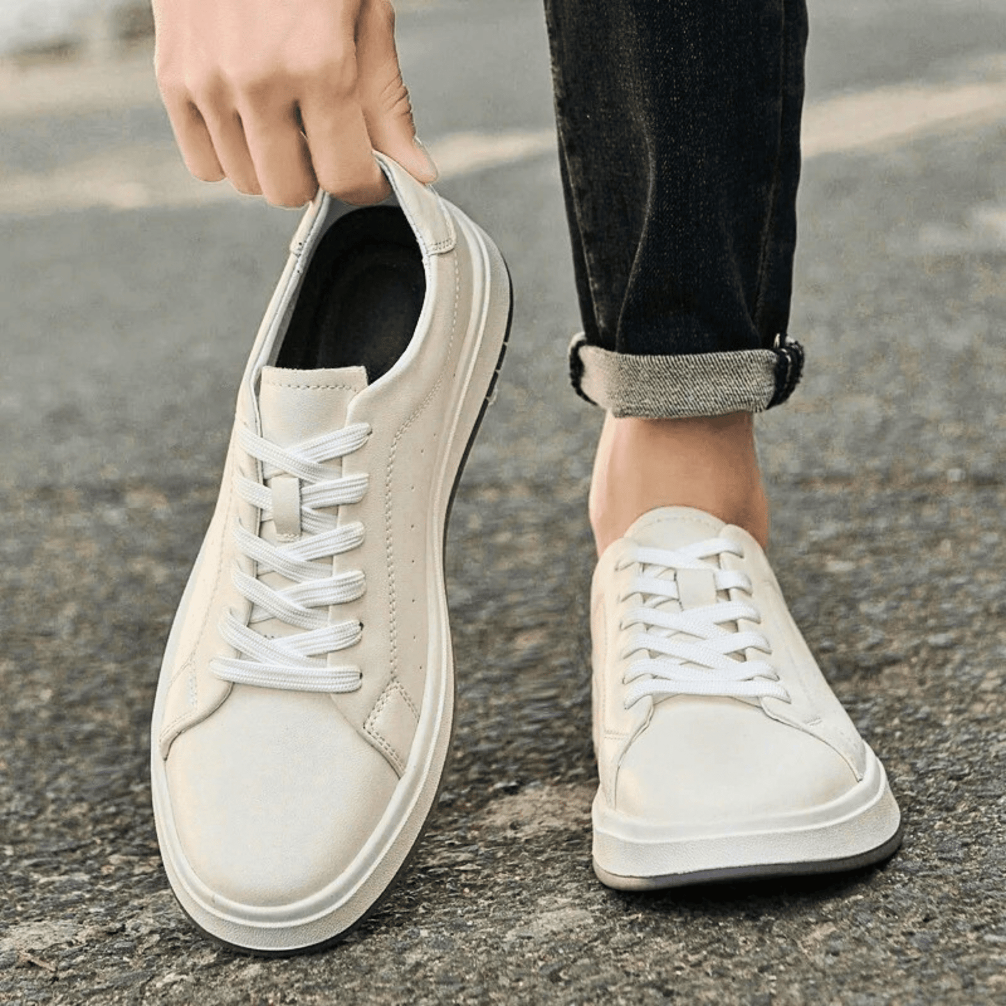 Chaussures en cuir italien