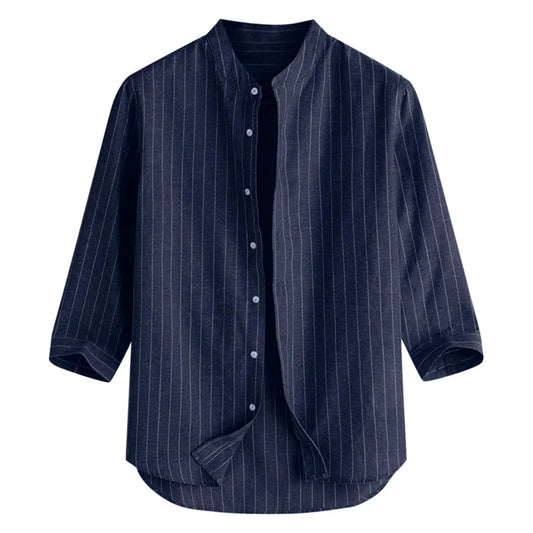 Camisa de algodão elegante