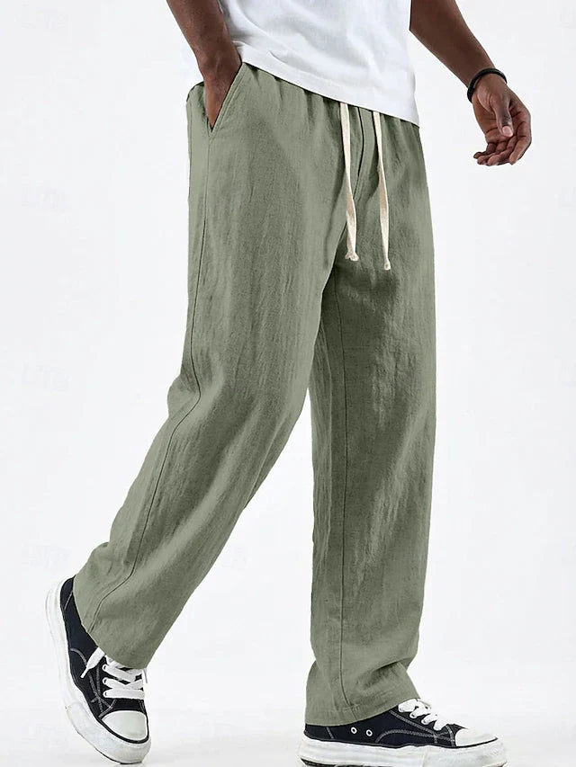 Pantaloni di lino eleganti