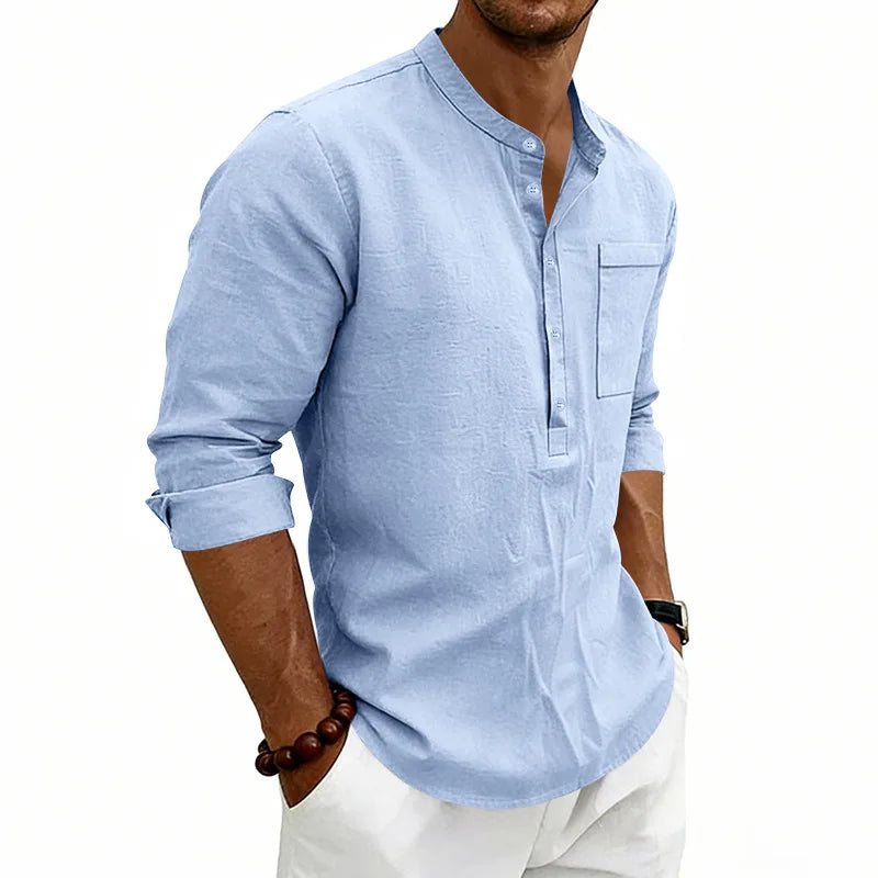 Camicia da uomo casual
