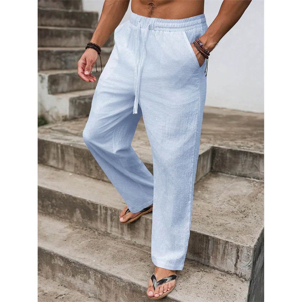 Casual Cotton Linen Pants