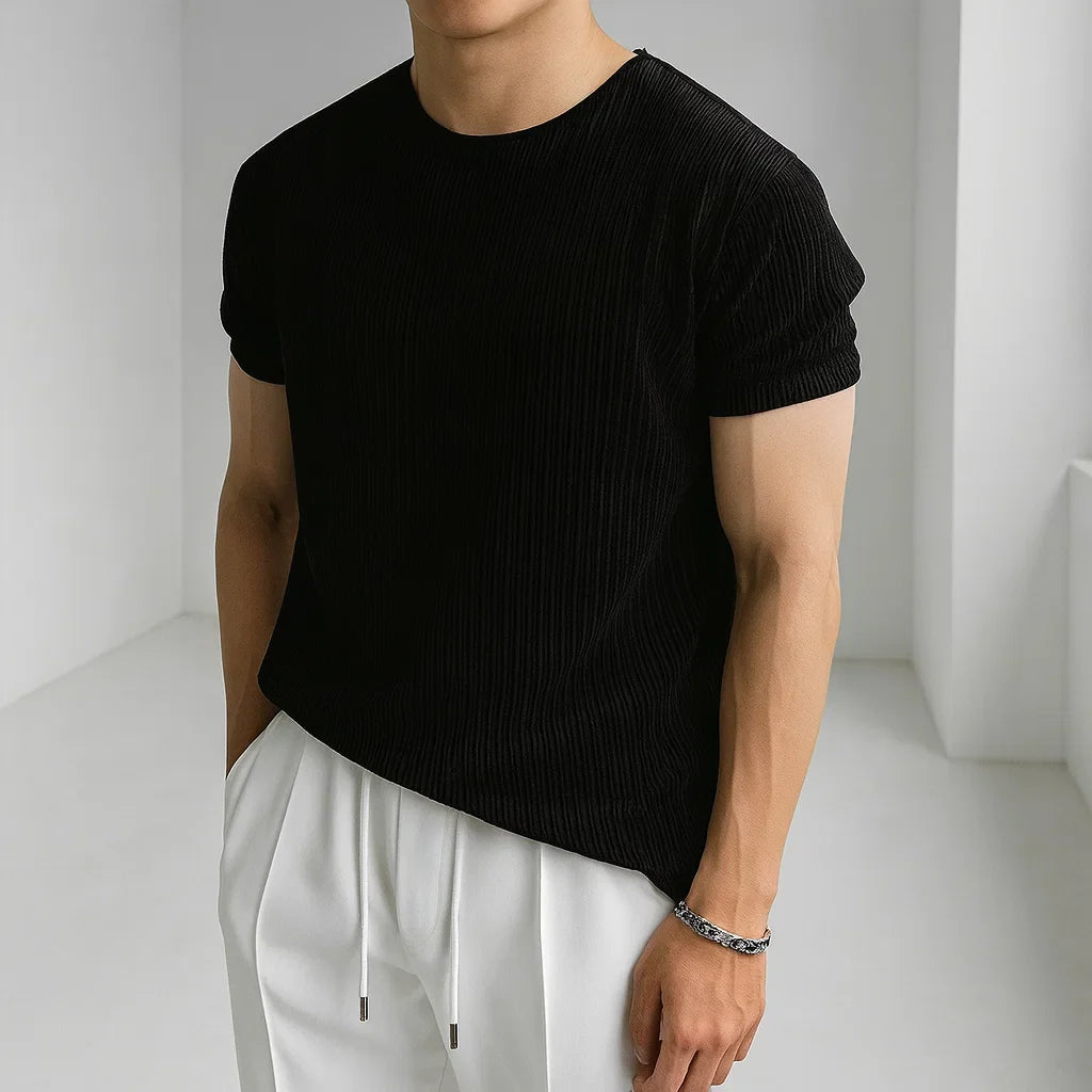 Elegant Knit T-Shirt