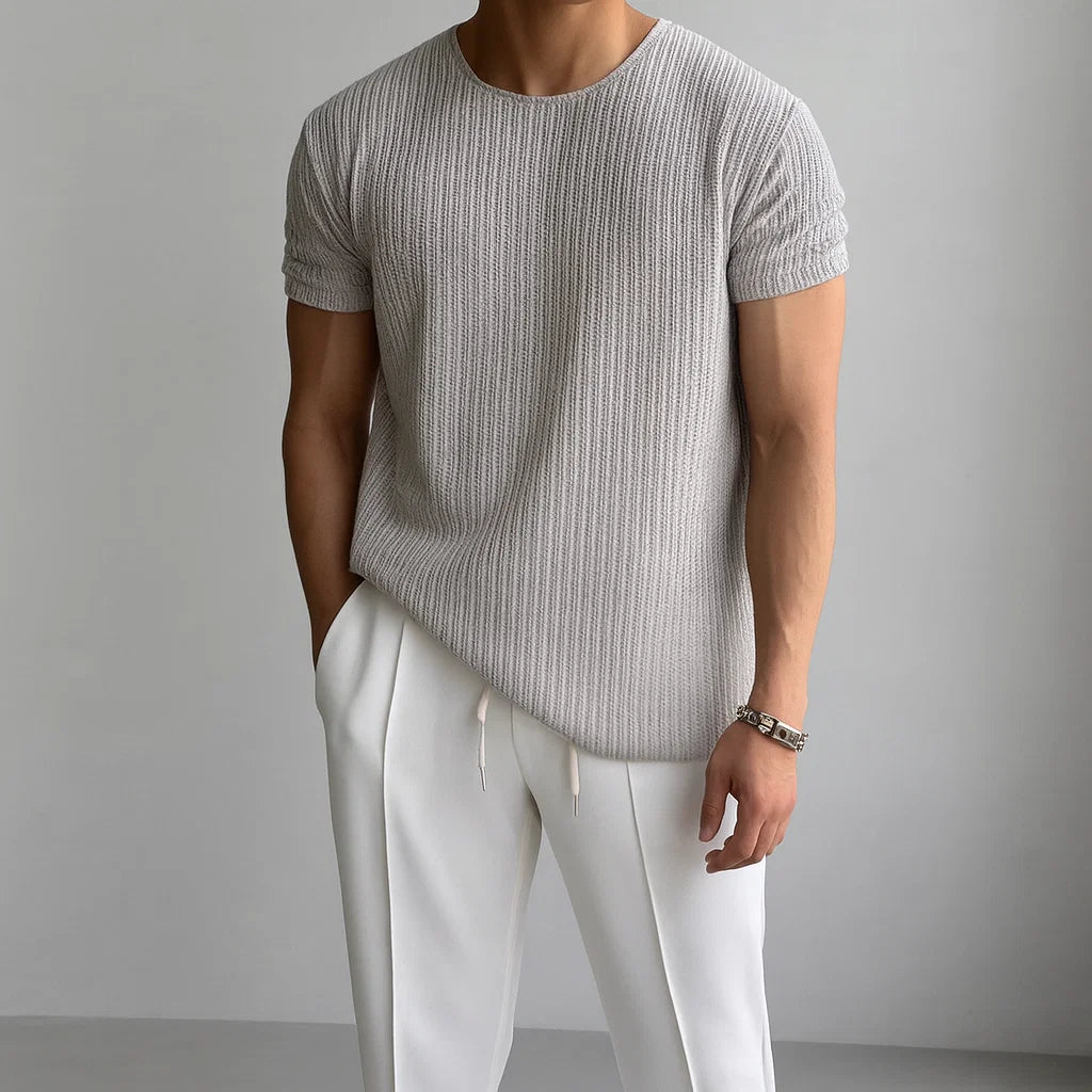 Elegant Knit T-Shirt