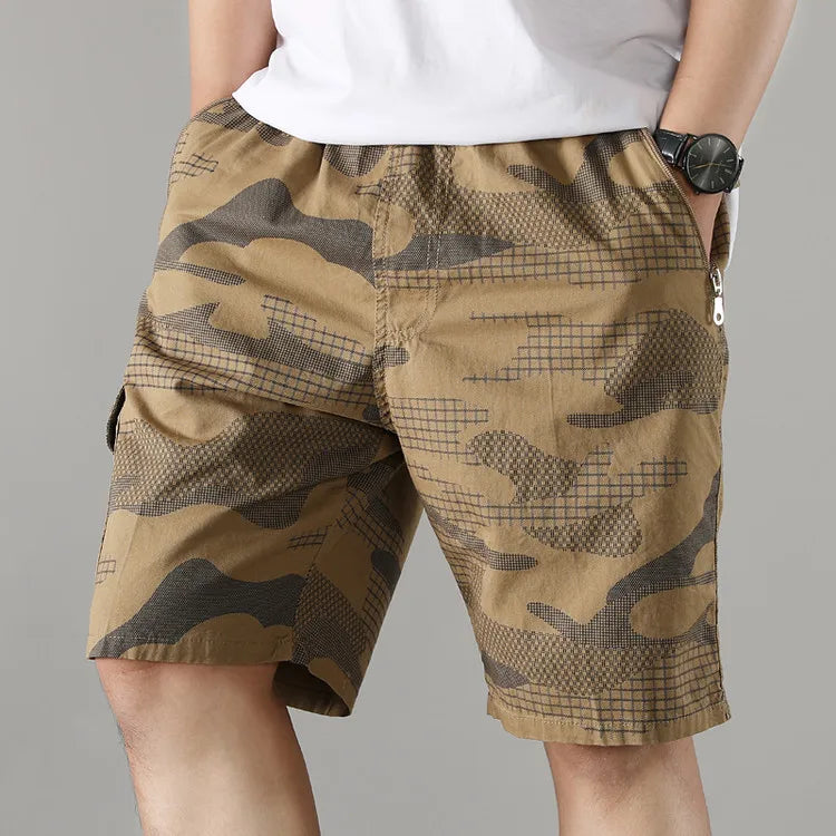 Pantaloncini casual mimetici