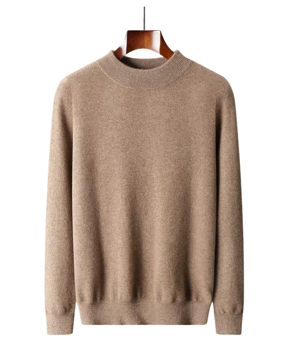 Stand Up Collar Cashmere Sweater