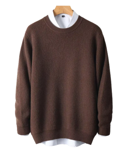 Elegant Cashmere Knitted Sweater