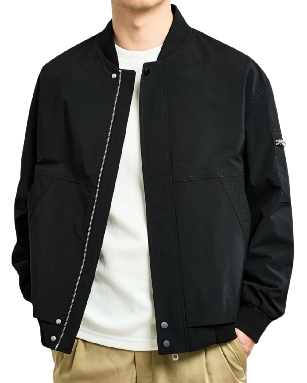 Elegant Bomber Jacket
